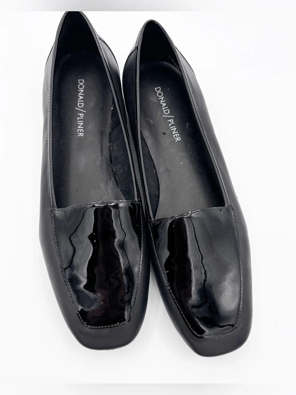 Donald J. Pliner Leather Loafer Flats